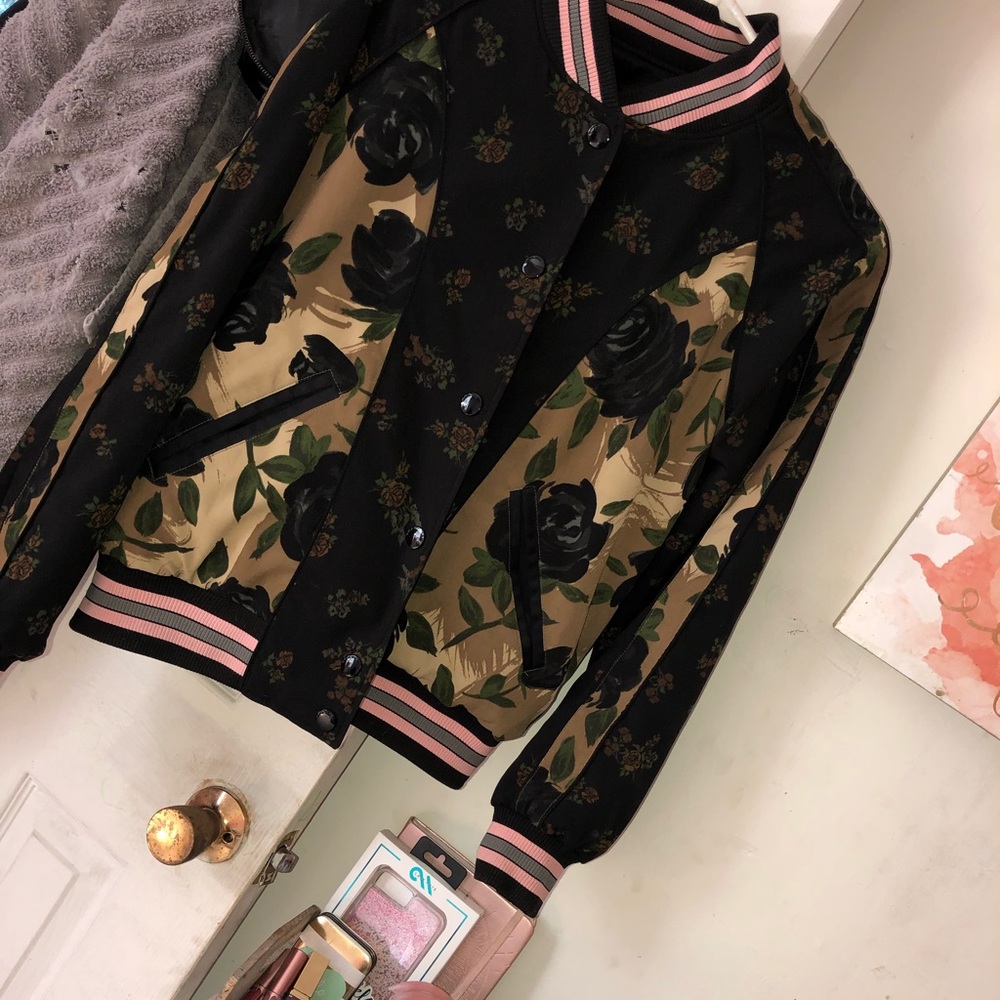 Coach reversible varsity jacket